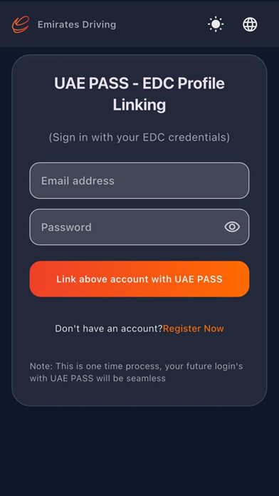 Emirates Driving Student App iPhone screenshot 8