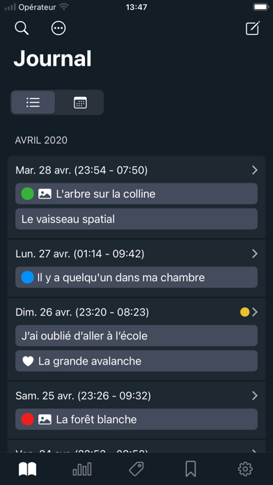 Screenshot #1 pour Rêves