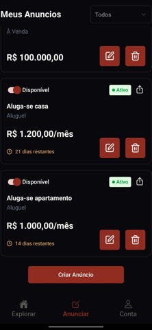 Aqui Tem - Aluguel e Vendas iPhone screenshot