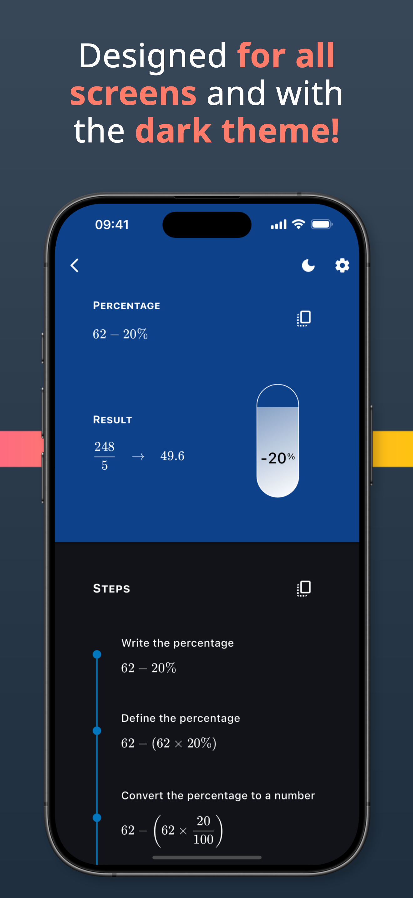 Percentage Calculator & Steps screenshot 5