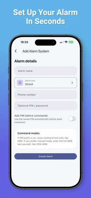 AlarmSMS Controller screenshot 3