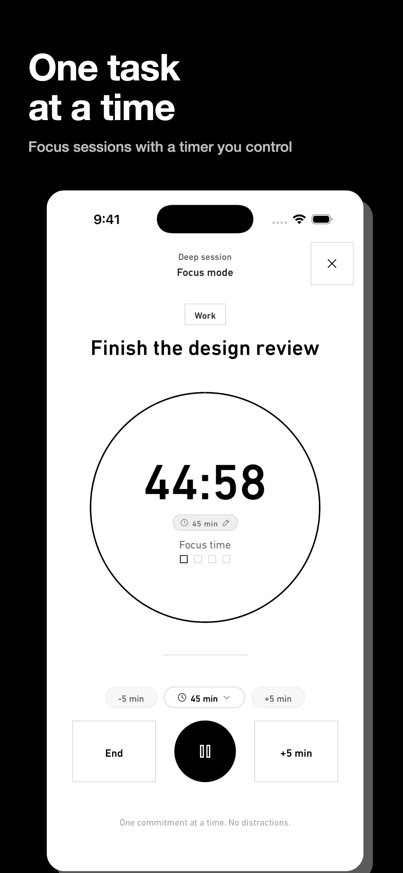 Screenshot 1 of Doo: Calm Tasks & Focus