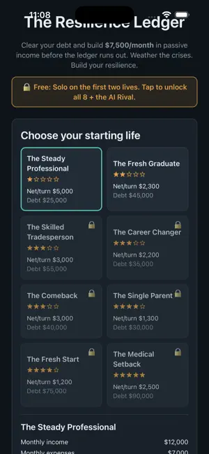 The Resilience Ledger screenshot 1