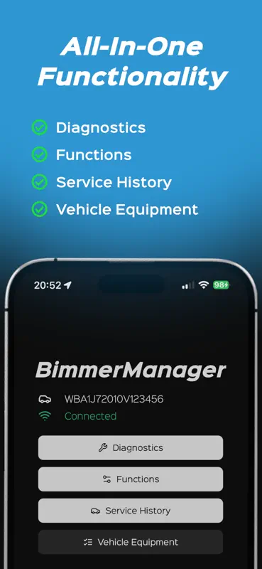 BimmerManager screenshot 1 of 7
