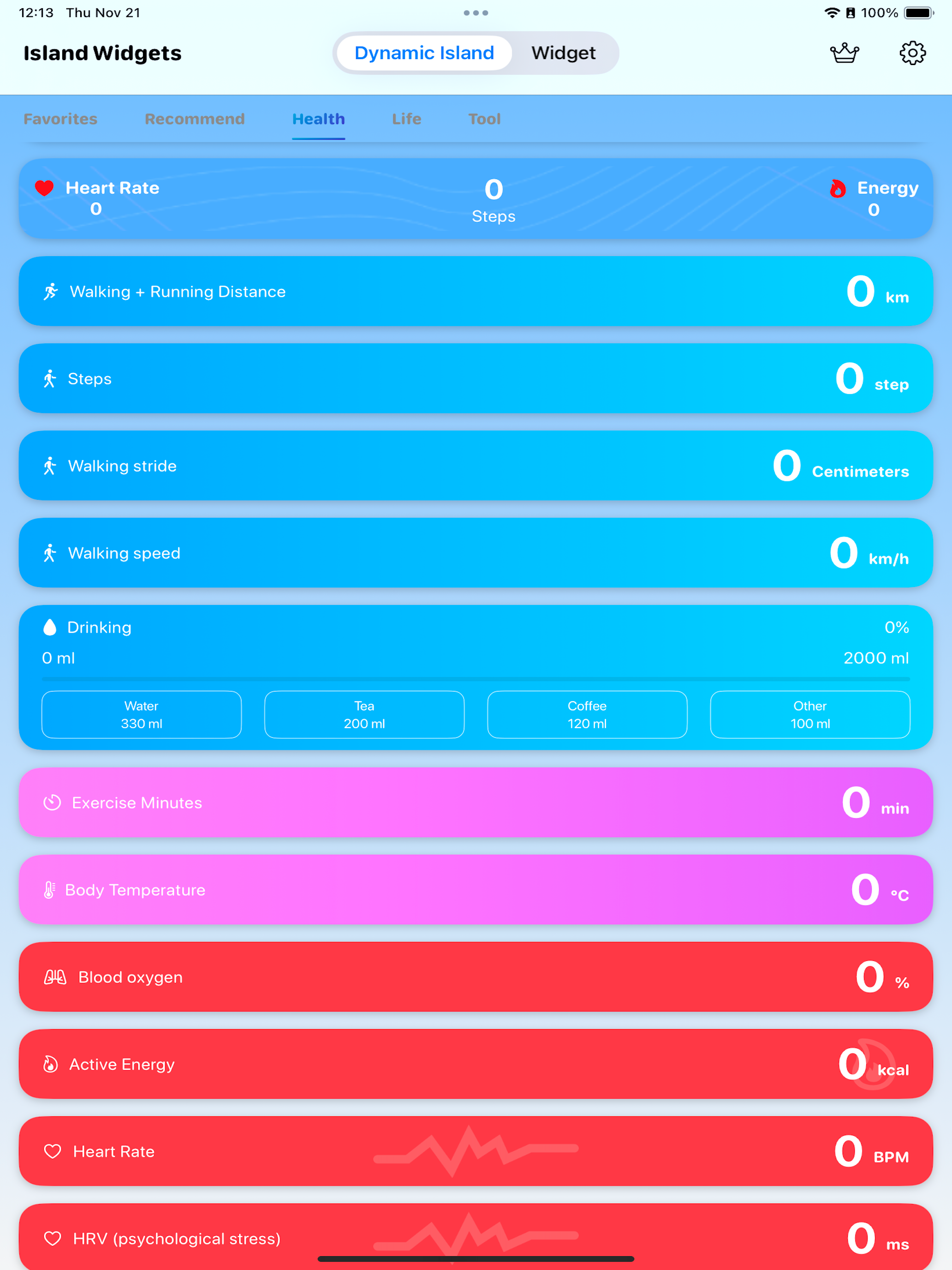 Island Widgets screenshot 14