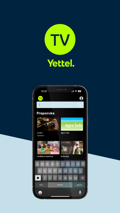 Yettel TV Screenshot