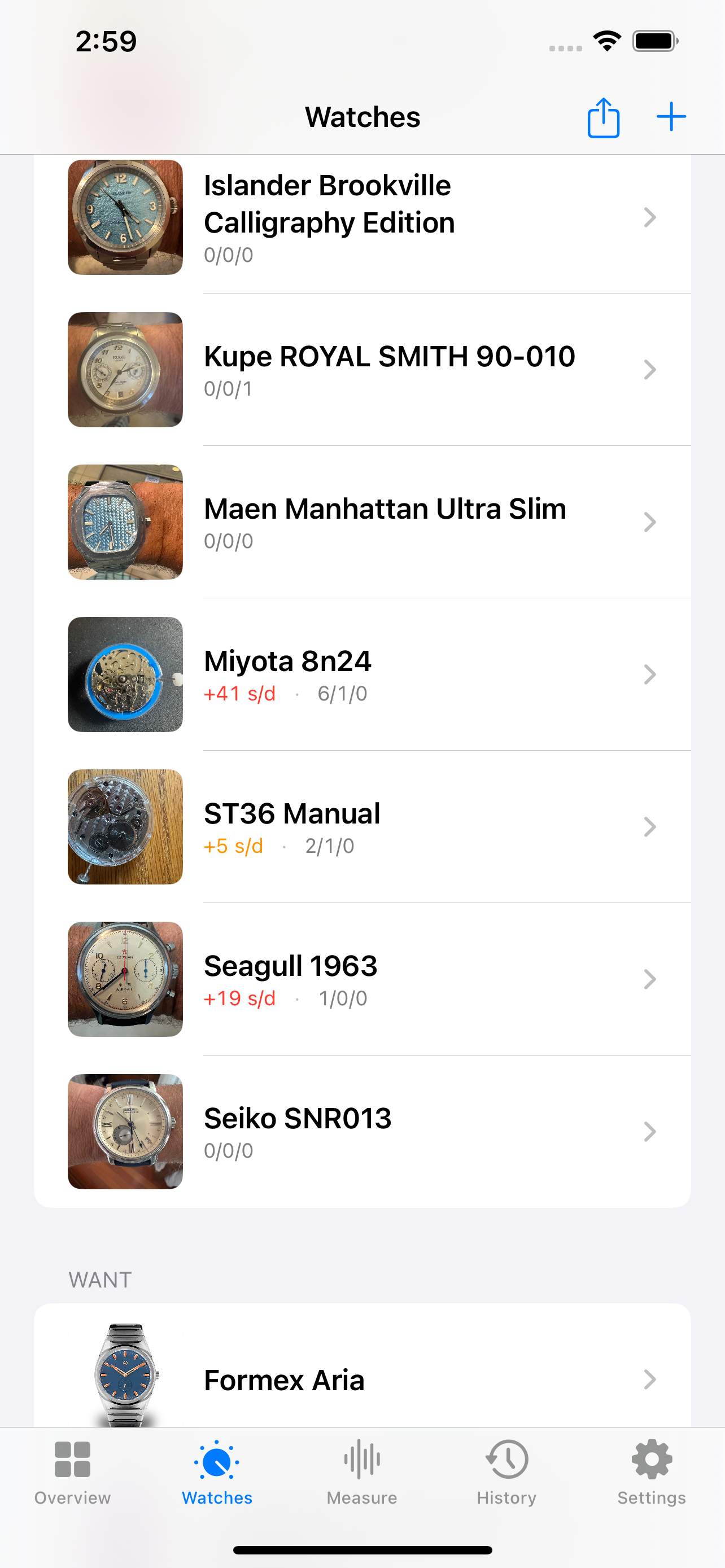 Calibre: Watch Collector