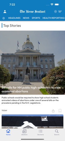 The Keene Sentinel app screenshot 2