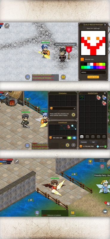 Hero Continent - MMORPG screenshot 4