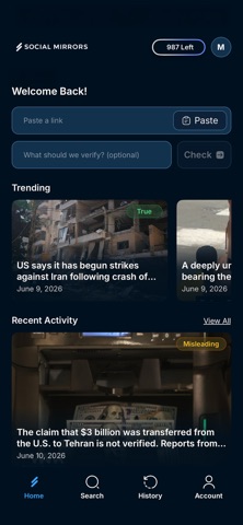 Social Mirrors screenshot