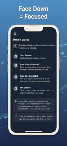 Hourglass: Productivity Timer Screenshot 2 of 4