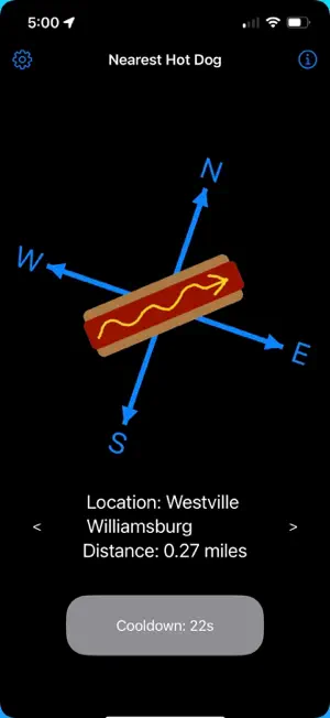 Nearest Hot Dog screenshot 1