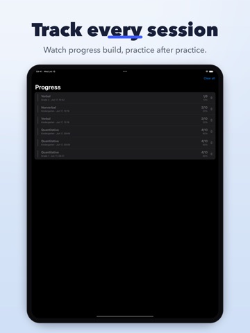 CogAT Test Prep iPad screenshot