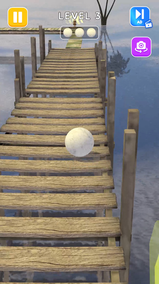 #4. Rolling Balance Ball 3D (iOS) Podle: Devganiya Dilip