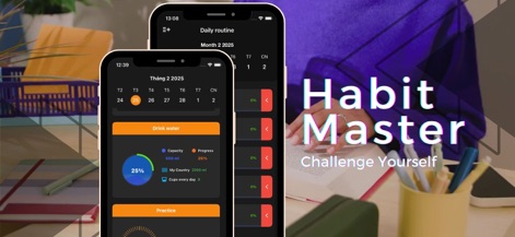 Habit Master - Track Daily - App de Salud y forma física | MWM