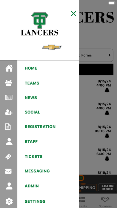 Thousand Oaks Lancer Athletics Screenshot