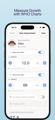 Pediary: Baby Tracker Diary Screenshot 6 of 10