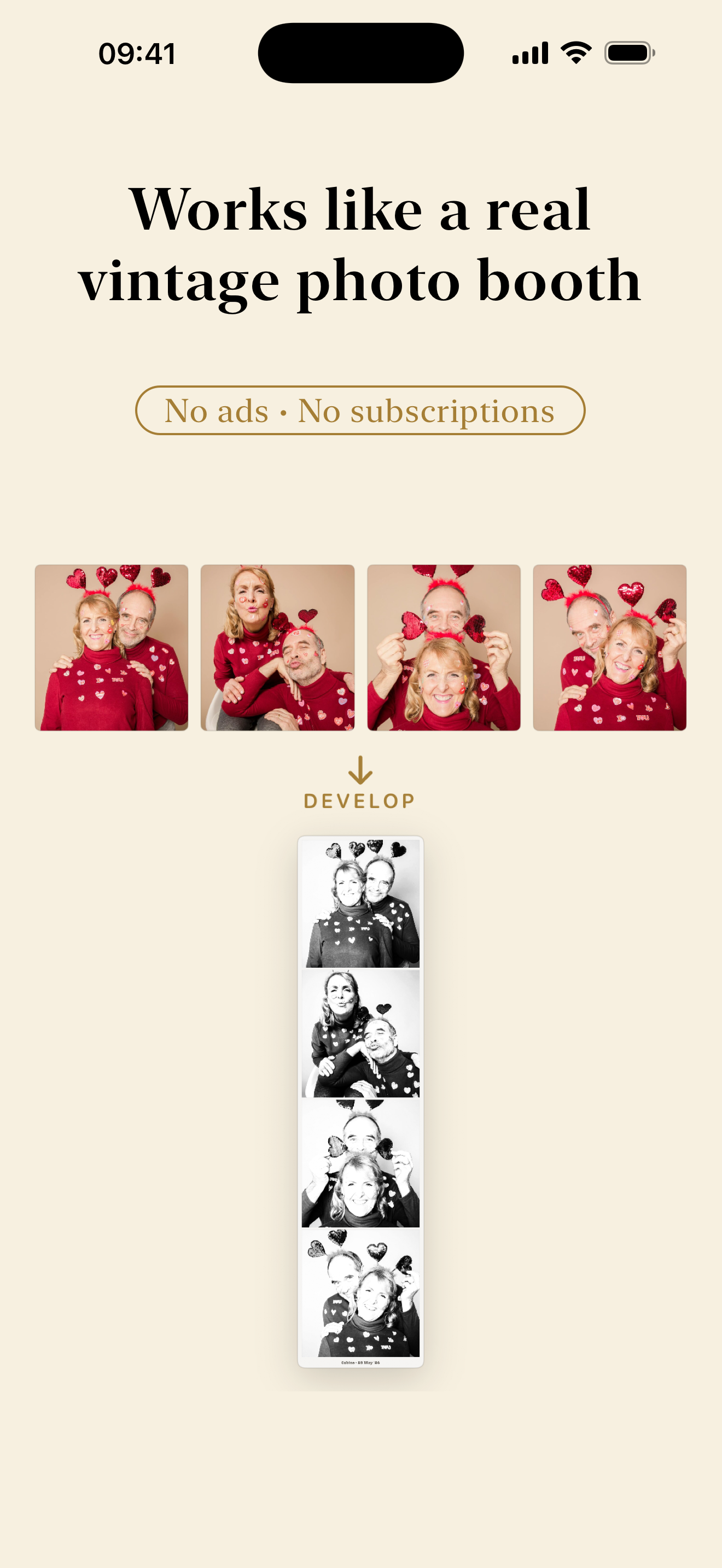 Cabine - Parisian Photo Booth screenshot 3