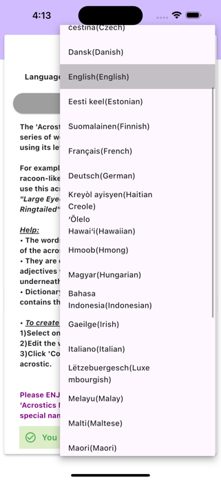Acrostics Maker Screenshot 6 of 10