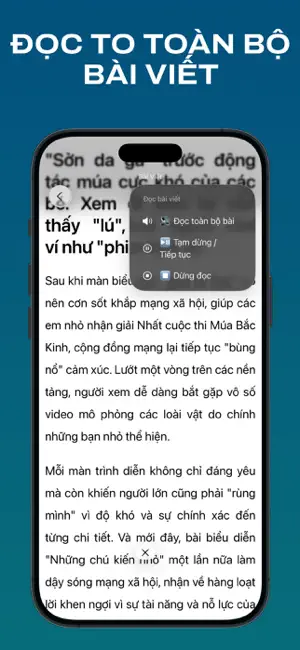 Báo Online: Đọc Báo Mới 24h iPhone screenshot 5