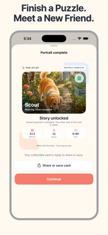 Paw Atlas: Dog Puzzles iPhone screenshot