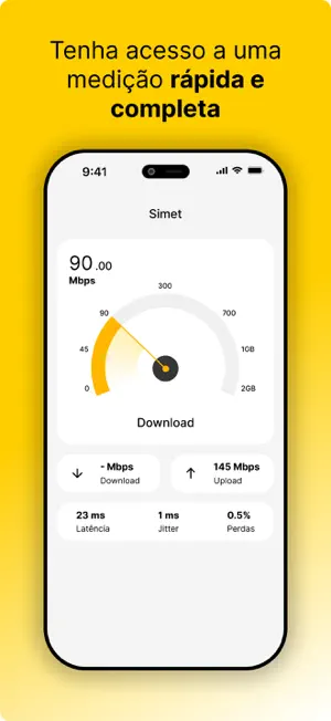 SIMET - Teste de Velocidade screenshot 1