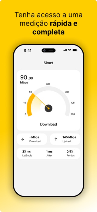 SIMET - Teste de Velocidade Screenshot 1 of 5