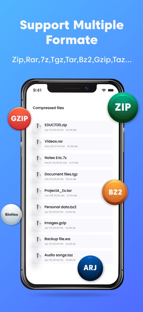 iZip Unzip Unrar Tool - Utilities App | MWM