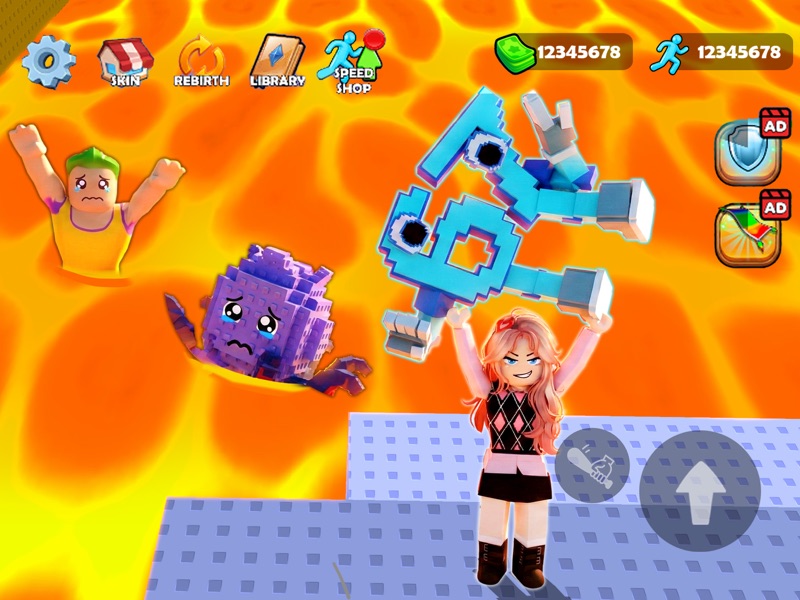 Brainzot Survival: Lava Run screenshot 11