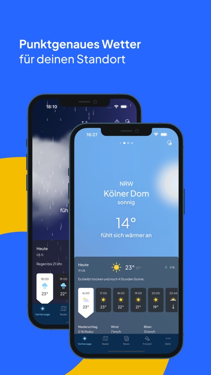 wetter.de Regenradar & Wetter