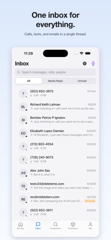 voAIce DealerCRM Screenshot 1 of 4
