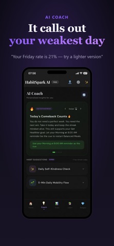 HabitSpark AI Screenshot 2 of 8