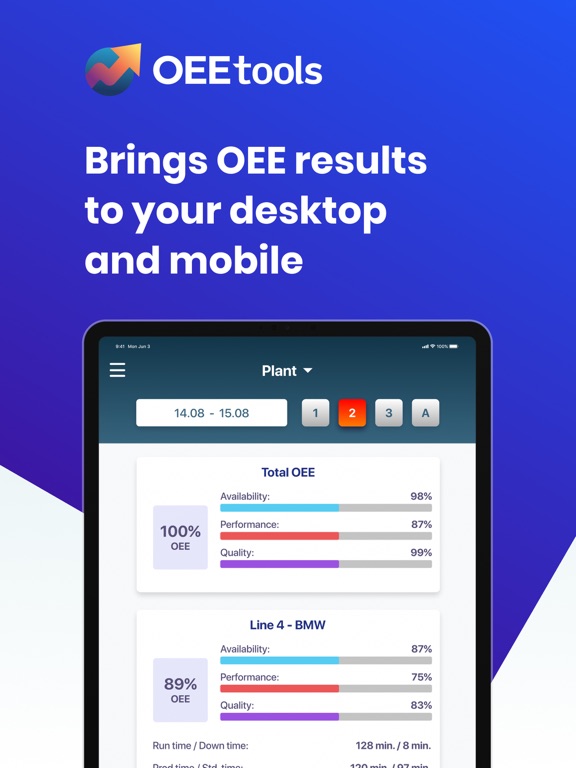 Screenshot #4 pour OEE Tools