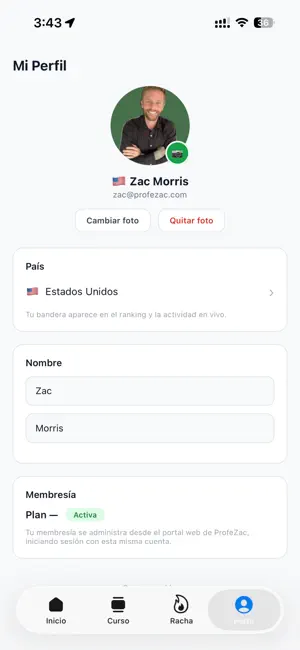 Profe Zac: Aprende Inglés screenshot 4