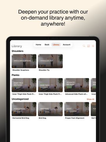 Pilates Oasis Studio iPad screenshot