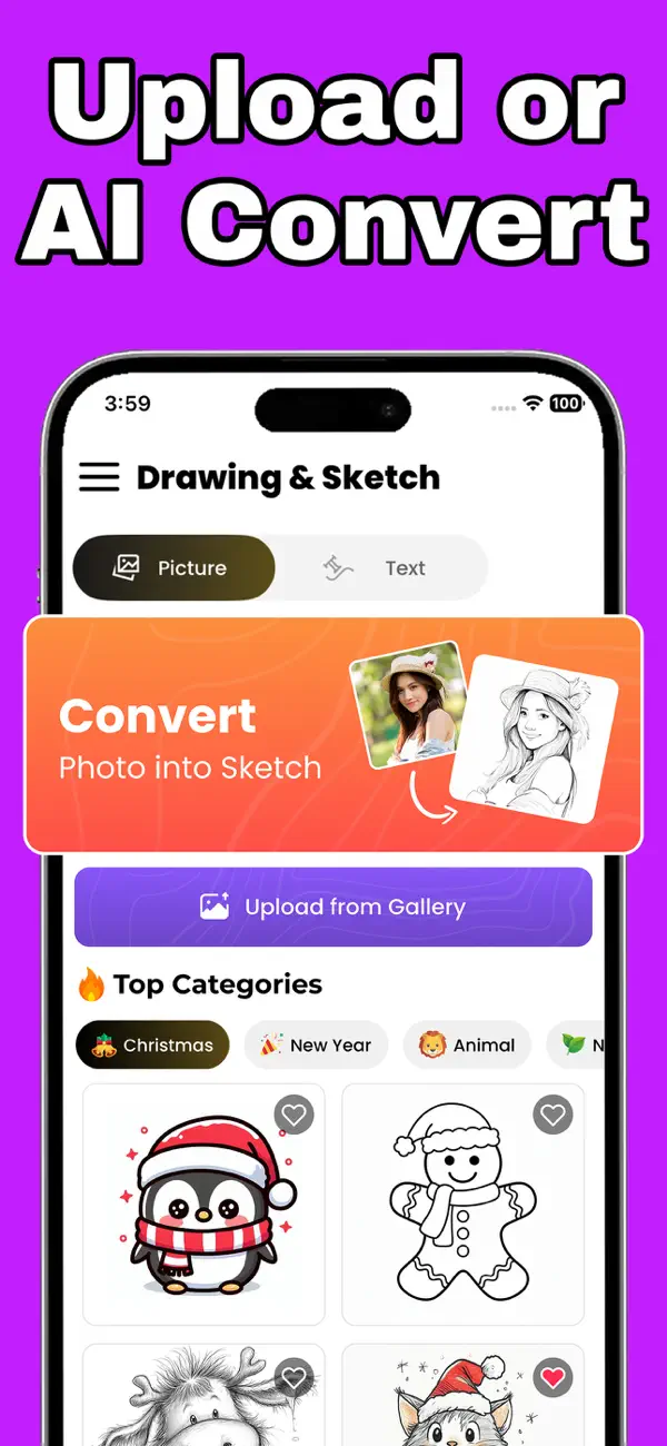 Screenshot #1 pour AR dessin croquis application