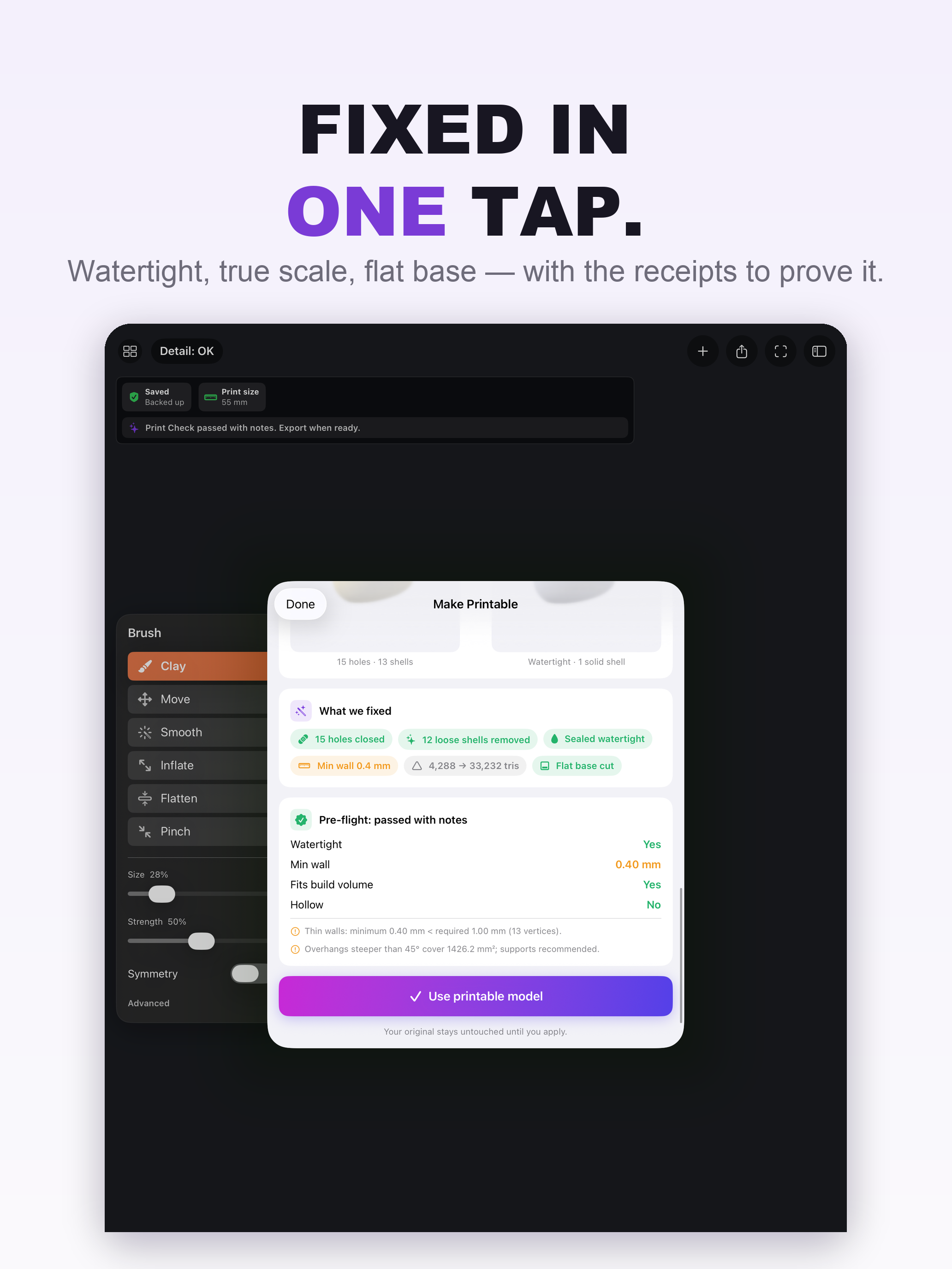 Sculpt — Scan to 3D Print screenshot 3