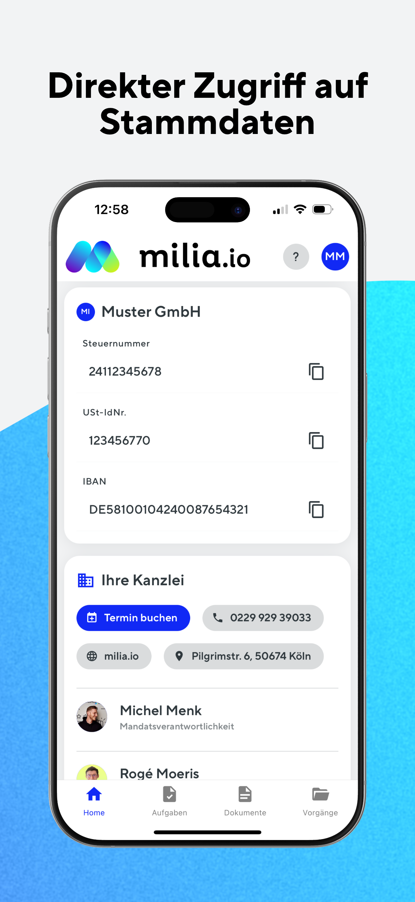 milia - Ihr Steuerportal