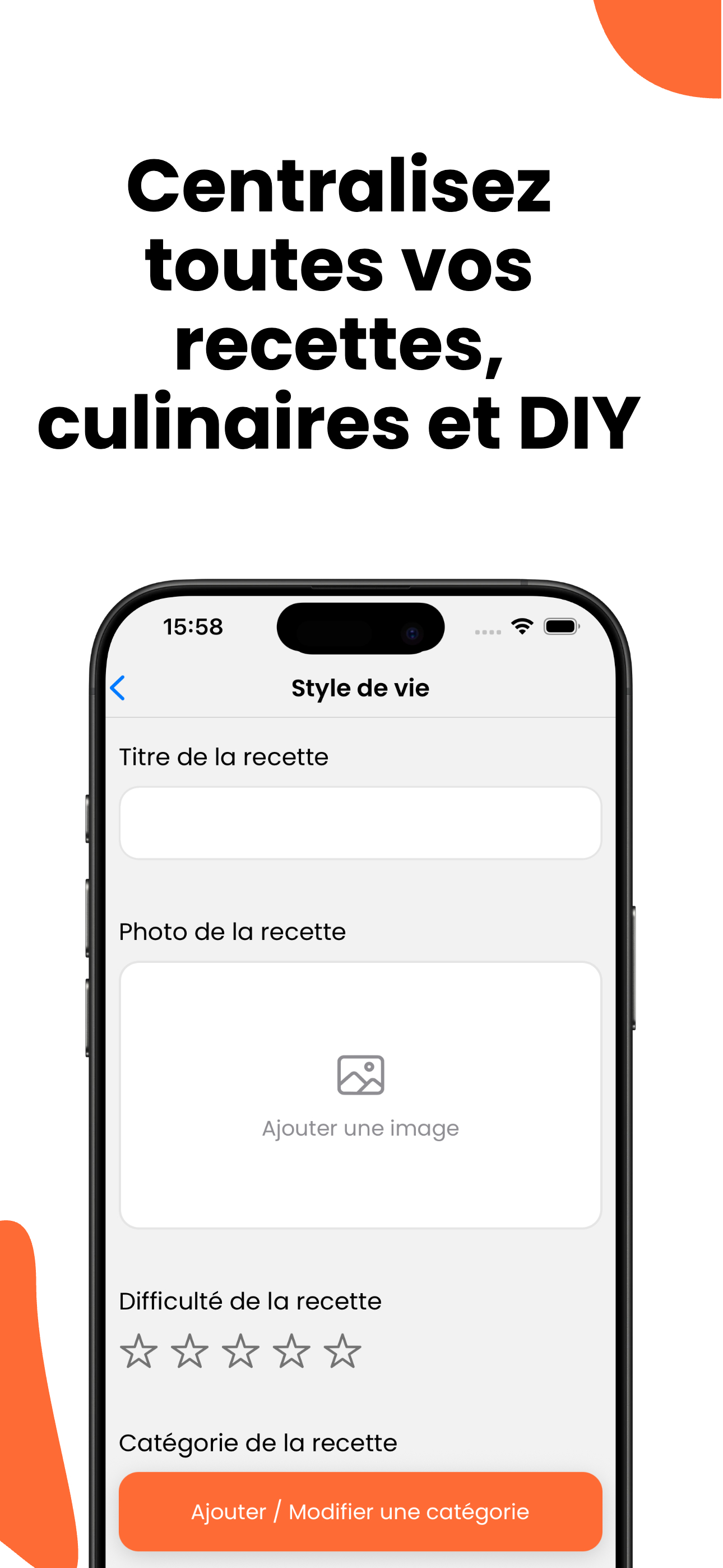 Mon Bloc Recettes