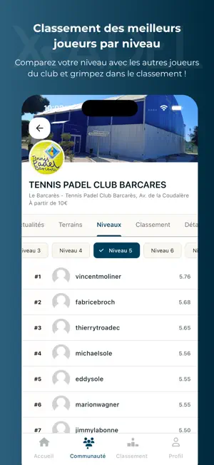 XPadel screenshot 4