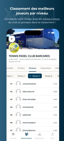 XPadel screenshot