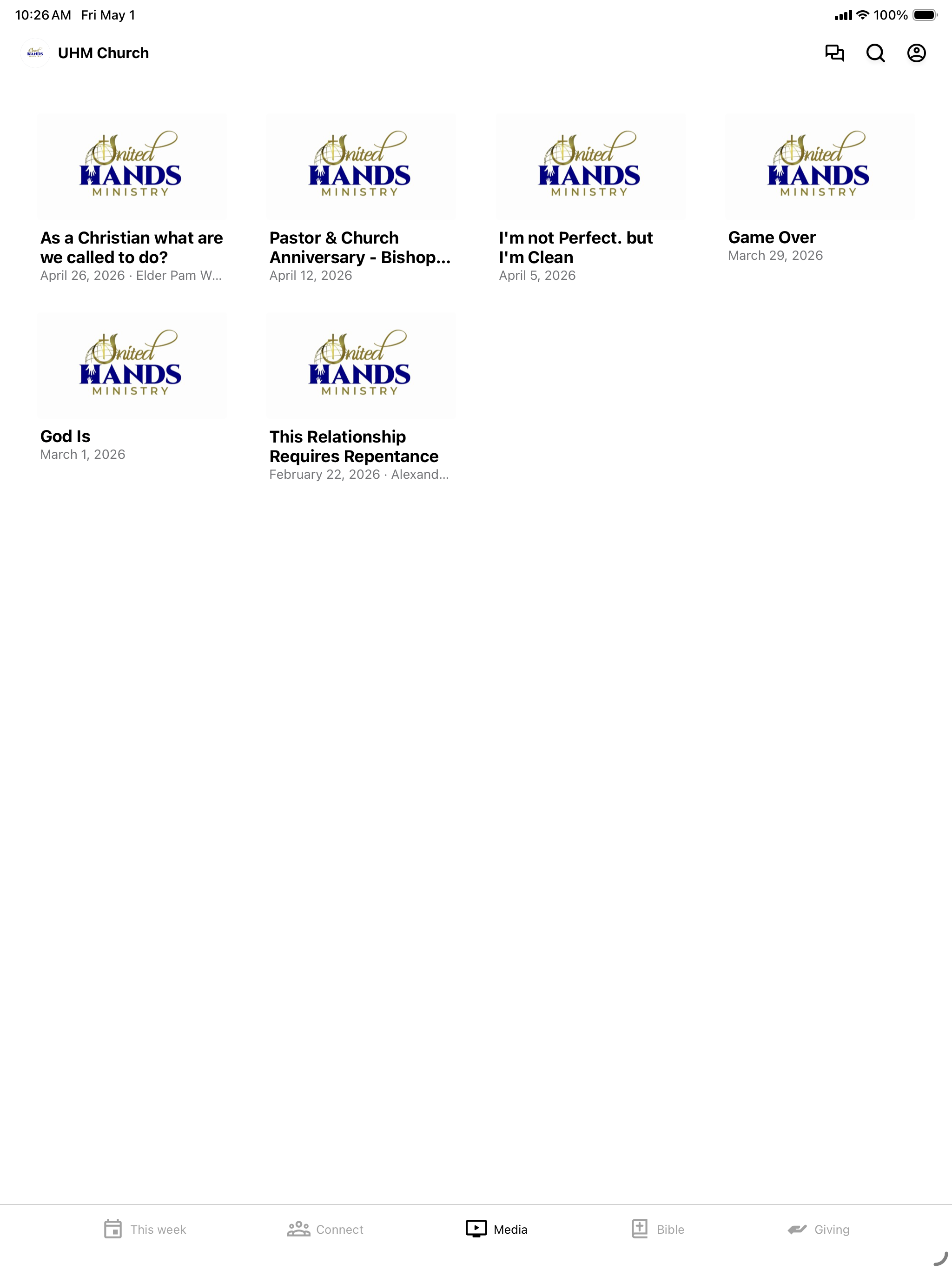 United Hands Ministry screenshot 6