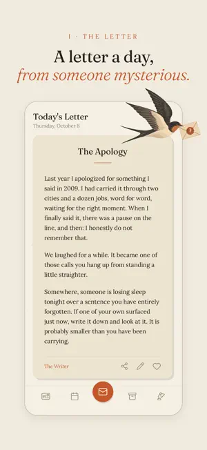 Thereafter: Letter Journal screenshot 1