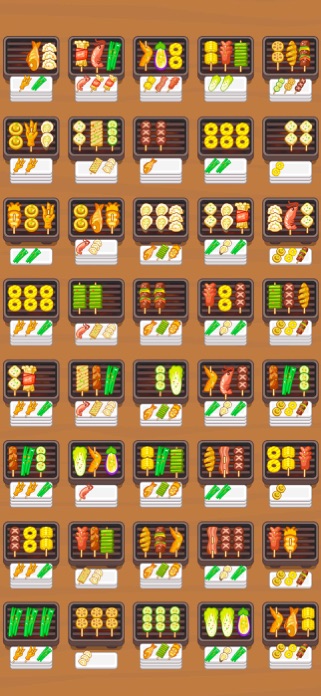 グリルソート - バーベキュー串焼き フーディーゲーム スクリーンショット2