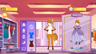 Animal Dress Up & Hair Stylist Screenshot