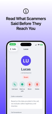 ScammerBlock - AI Call Shield Screenshot 3 of 4