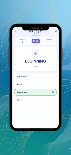 İngilizce Kelimeler Testi screenshot 4