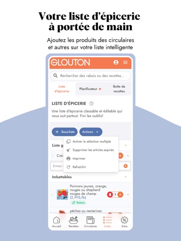 Glouton iPad screenshot 2
