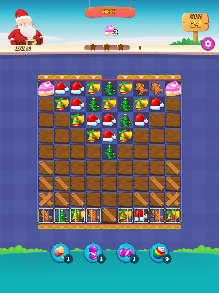 Christmas Match 3 Puzzles