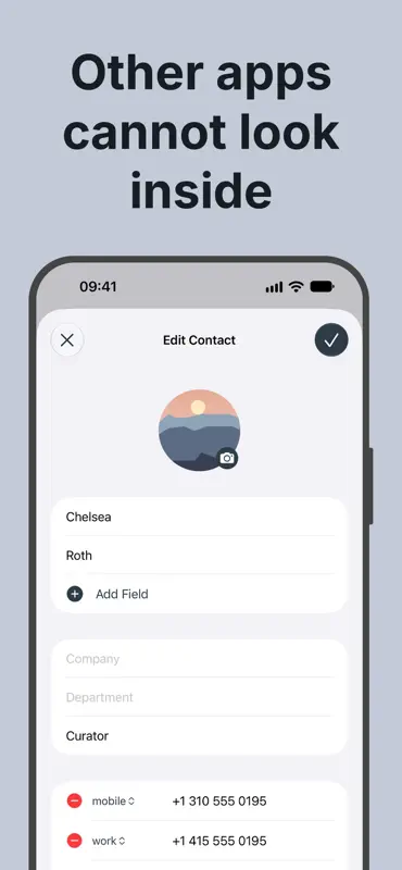 Savelon: Private Contacts screenshot 4 of 6